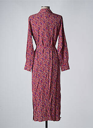 Robe longue manches longues manches longues rouge RUE MAZARINE femme