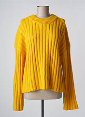 Pull jaune SOAKED pour femme seconde vue