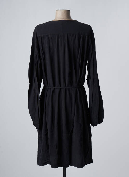 Robe mi-longue noir RUE MAZARINE pour femme