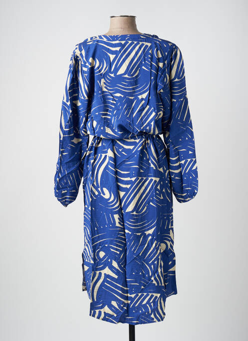 Robe mi-longue bleu SOAKED pour femme