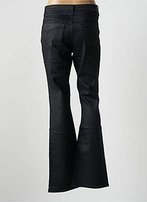 Pantalon flare stretch taille normale noir GEISHA femme