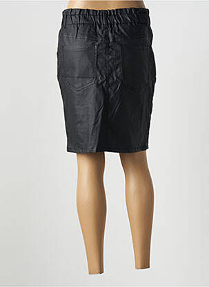 Jupe mi-longue stretch noir B.YOUNG femme