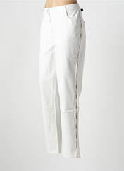 Pantalon slim blanc MPC (MA PETITE CAPSULE) pour femme seconde vue