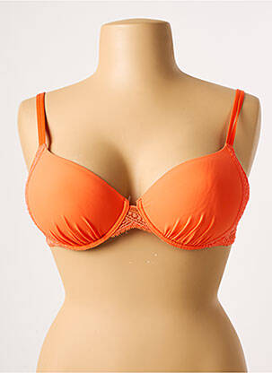 Soutien-gorge haut soutien-gorge moulé haut soutien-gorge moulé orange SIMONE PERELE femme