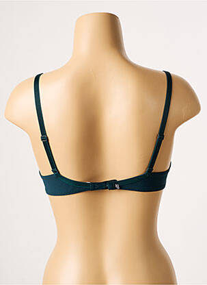Soutien-gorge effet matière satinée haut soutien-gorge emboitant vert SIMONE PERELE femme