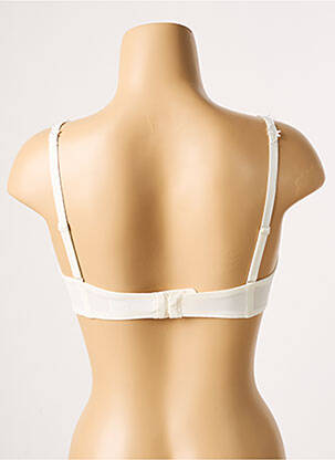 Soutien-gorge effet matière satinée haut soutien-gorge emboitant beige SIMONE PERELE femme