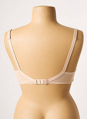 Soutien-gorge effet matière satinée haut soutien-gorge moulé chair SIMONE PERELE femme