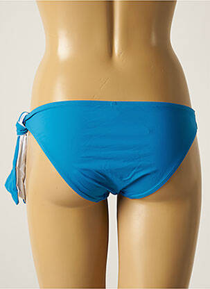 Bas de maillot de bain fermeture liens à nouer culotte bleu AUBADE femme