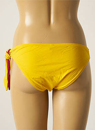 Bas de maillot de bain réversible culotte jaune AUBADE femme