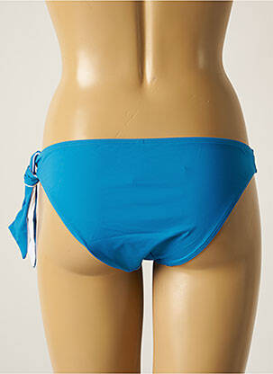 Bas de maillot de bain fermeture liens à nouer culotte bleu AUBADE femme