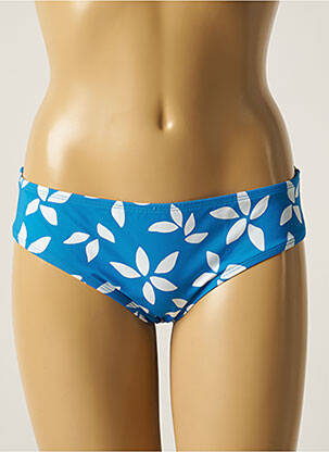 Bas de maillot de bain imprimé fantaisie culotte bleu AUBADE femme