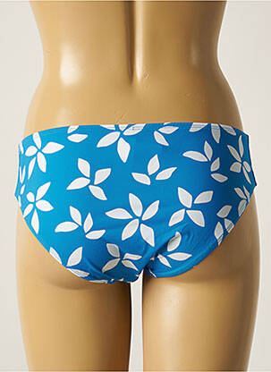 Bas de maillot de bain imprimé fantaisie culotte bleu AUBADE femme