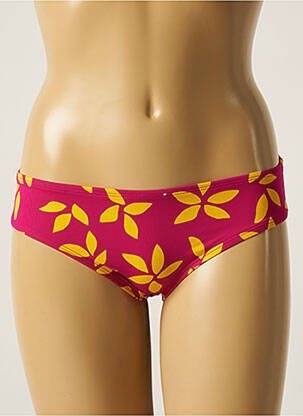 Bas de maillot de bain imprimé fantaisie culotte violet AUBADE femme
