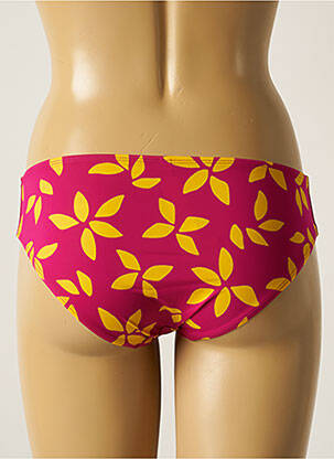 Bas de maillot de bain imprimé fantaisie culotte violet AUBADE femme
