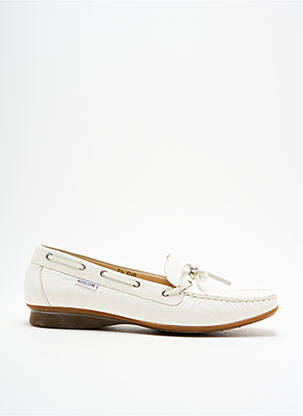 Chaussures bâteau blanc MEPHISTO pour femme
