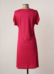 Robe mi-longue rose CANAT pour femme seconde vue