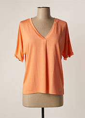 T-shirt orange MARBLE pour femme seconde vue