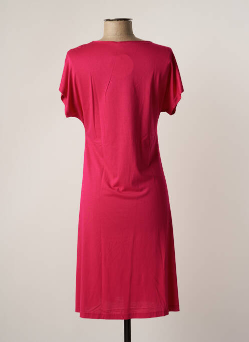 Robe mi-longue rose CANAT pour femme