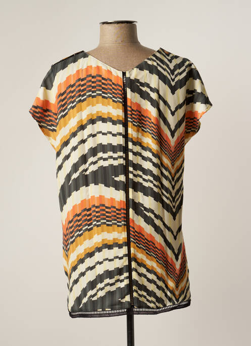Top orange MERI & ESCA pour femme