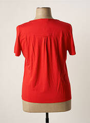 T-shirt rouge GEVANA pour femme seconde vue