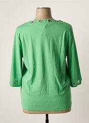 T-shirt vert MARBLE pour femme seconde vue