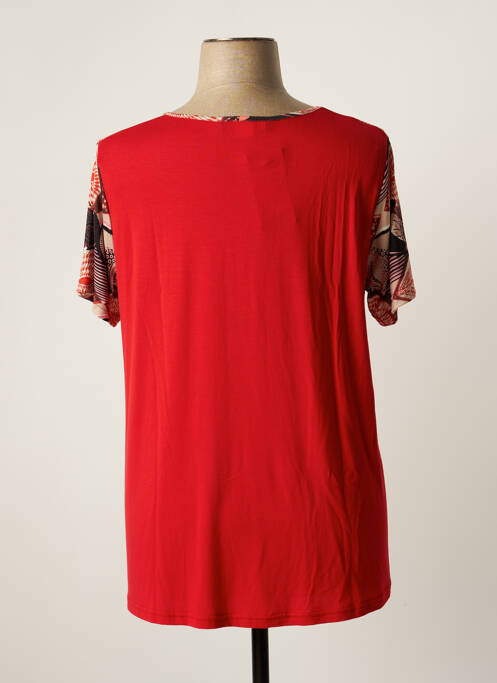 T-shirt rouge QUATRE VINGT JOURS pour femme