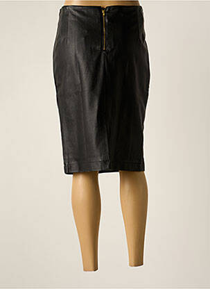 Jupe mi-longue taille normale noir MISSING JOHNNY femme