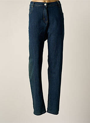Jeans coupe droite bleu GRIFFON pour femme