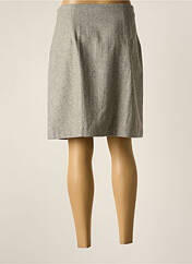 Jupe courte gris NICE THINGS pour femme seconde vue