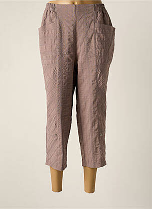 Pantalon 7/8 gris GRIFFON pour femme