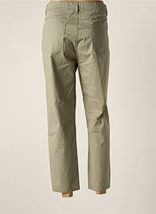 Pantalon droit vert GEVANA pour femme seconde vue