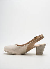 Sandales/Nu pieds beige TUPIE pour femme seconde vue