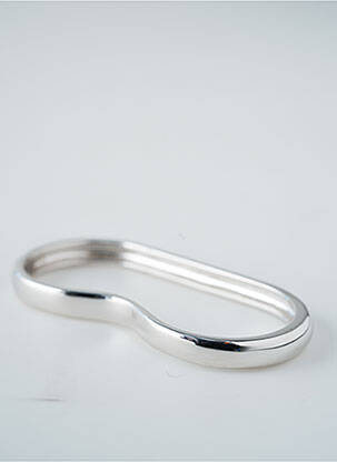 Bague matériaux argent gris TATA GISELE femme