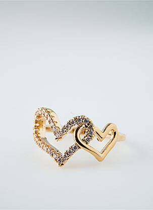 Bague ornement oxyde de zirconium jaune TATA GISELE femme