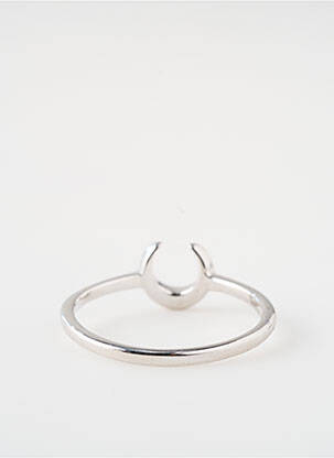 Bague matériaux argent gris TATA GISELE femme