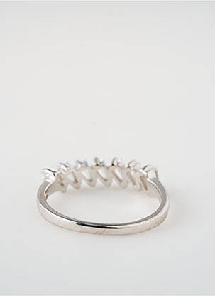 Bague ornement oxyde de zirconium gris TATA GISELE femme