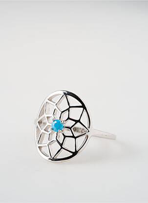 Bague ornement perles bleu TATA GISELE femme