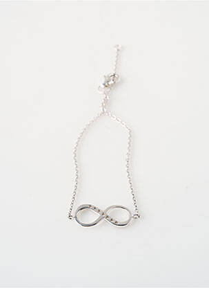 Bracelet matériaux argent gris TATA GISELE femme