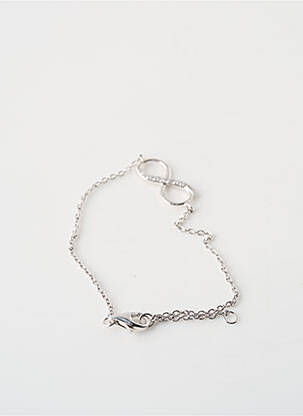 Bracelet matériaux argent gris TATA GISELE femme