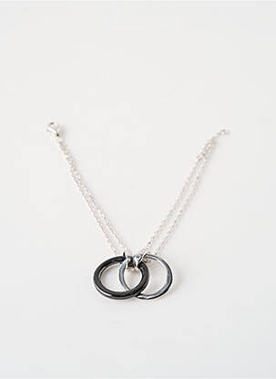 Bracelet ornement breloque / pampille gris TATA GISELE femme