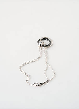Bracelet ornement breloque / pampille gris TATA GISELE femme