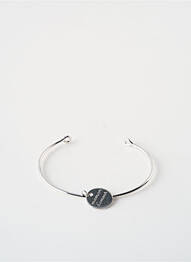 Bracelet jonc gris TATA GISELE femme