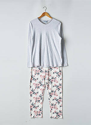 Pyjama gris BARANDI pour femme