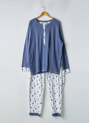 Pyjama bleu BARANDI pour femme seconde vue