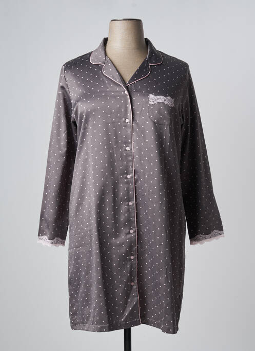 Chemise de nuit gris RINGELLA pour femme