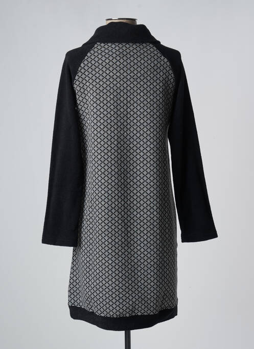 Robe courte noir CHERIE LINE pour femme