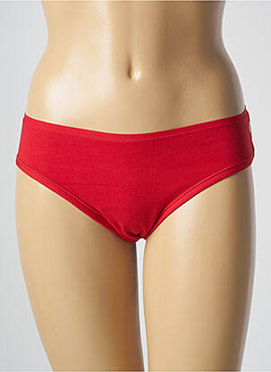 Culotte stretch rouge ACHEL femme