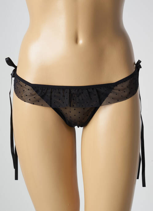 String noir ANTIGEL pour femme