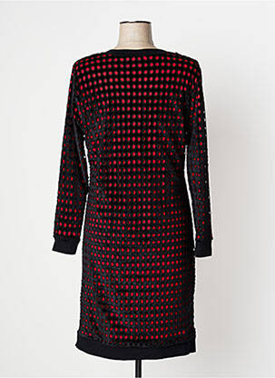 Robe mi-longue manches longues manches longues rouge MERI & ESCA femme