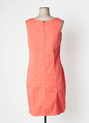 Robe mi-longue sans manche sans manche orange IMPAQT femme